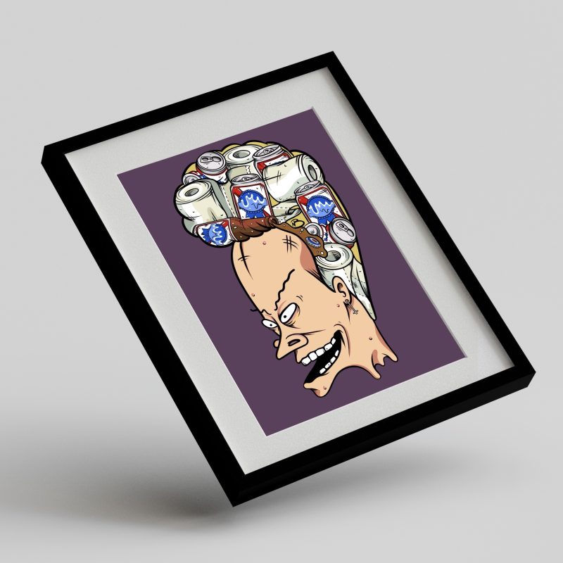 Beavis Art Print