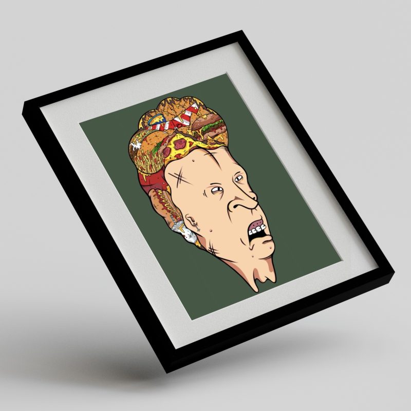 Butthead Art Print